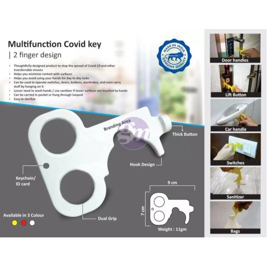 Multifunction Covid key