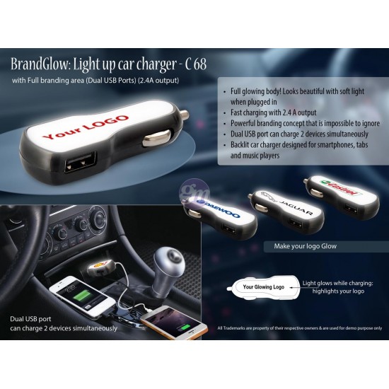 Light up Car Charger