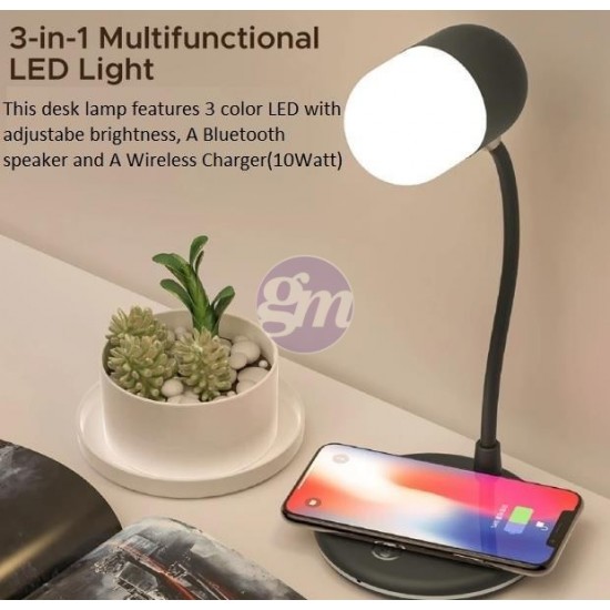 Desk Lamp with Wireless...