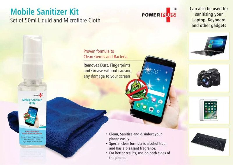 Power Plus Mobile sanitizer kit