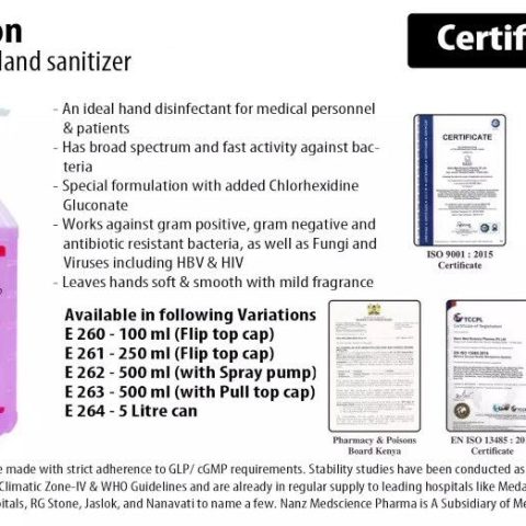 Nanzilon / Nanzirub Hand sanitizer