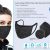 Camouflage KN95 style high density cloth mask