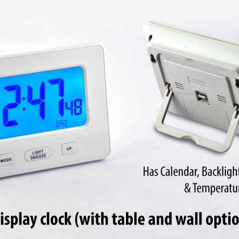 Large display clock (with table and wall option)