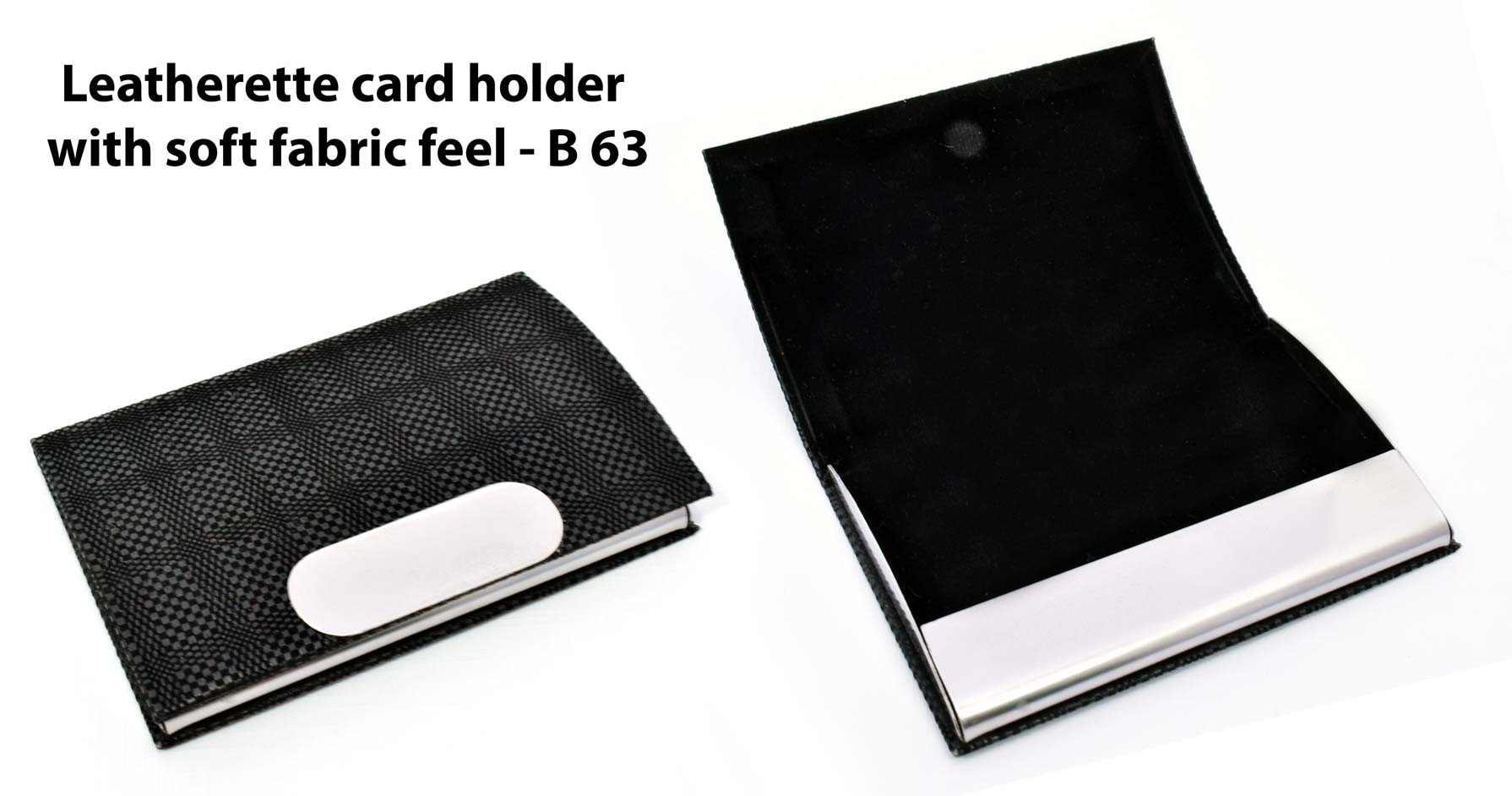 Leatherette Card Holder