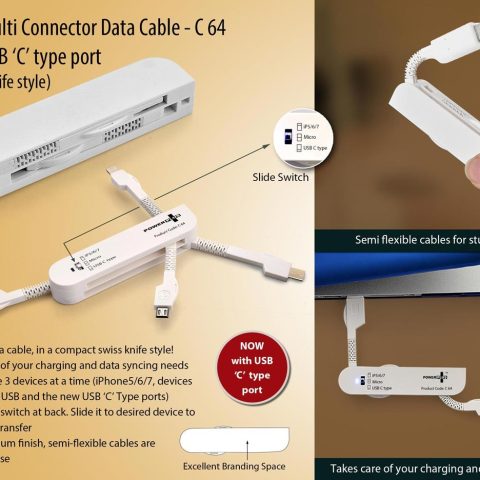 Multi Connector Data Cable Set