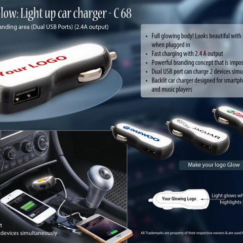 Light up Car Charger