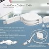 Yo yo 3 in 1 Data & Charging Cable