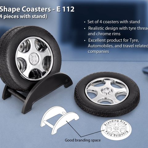Tyre Shape Coaster Set