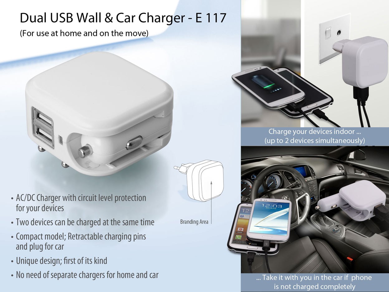 Wall and Car Charger