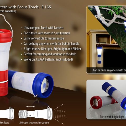 Mini Lantern with focus torch