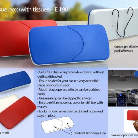 Car tissue box