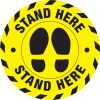Floor Stickers - Stand Here Marking