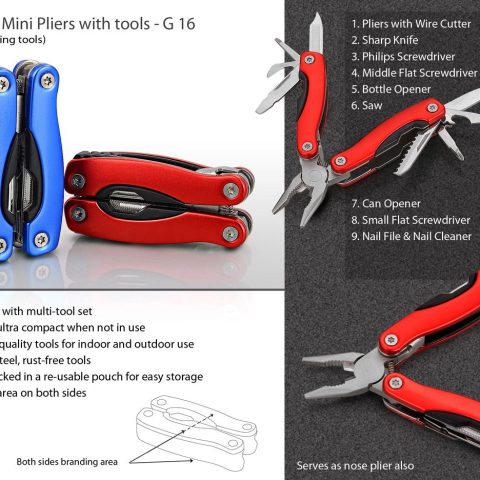 Folding Mini Pliers