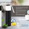 Slick Stainless Steel Vacuum Flask with silicon strap