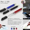4 in 1 pen with Stylus, Torch and Highlighter
