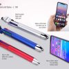 4 refill pen with mobile stand and stylus