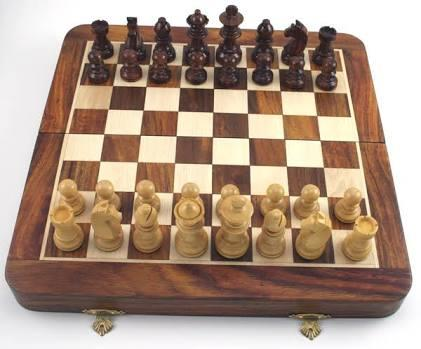 Wooden Magnetic Chess