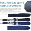 27 Inch Manual Close Umbrella